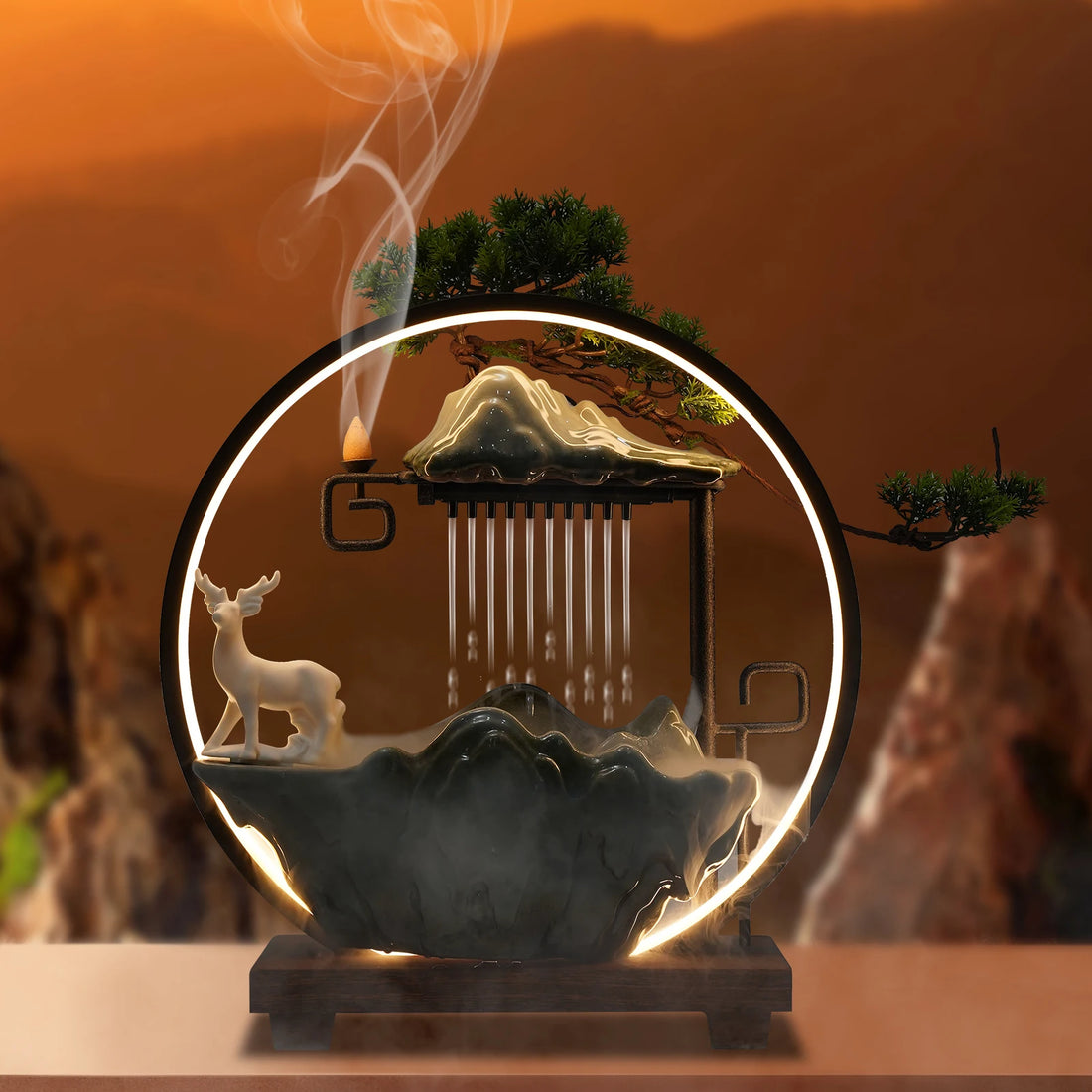 Indoor Water Fountain With Mist