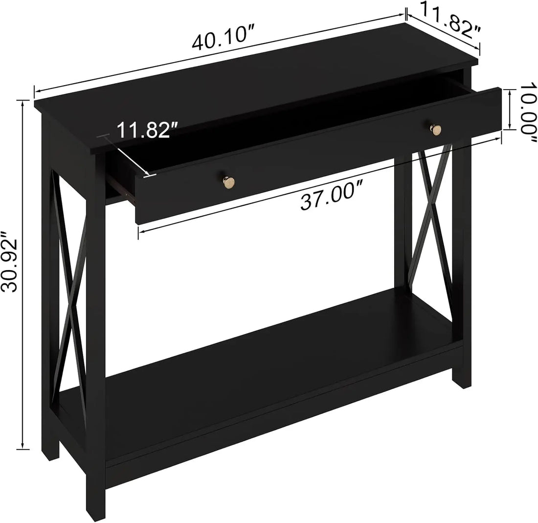 Console Table with Drawer