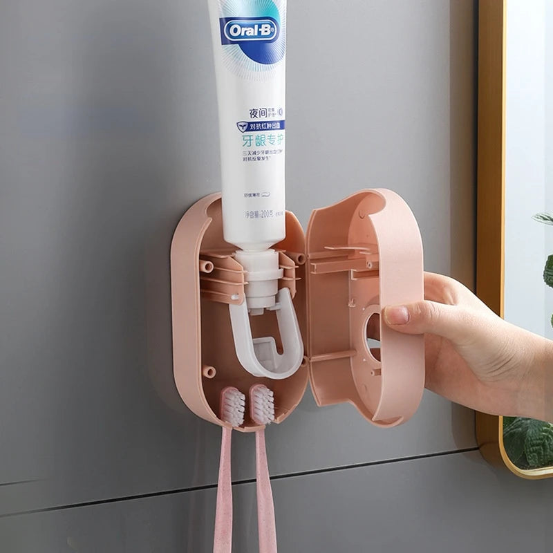 Wall-mounted Toothpaste Holder